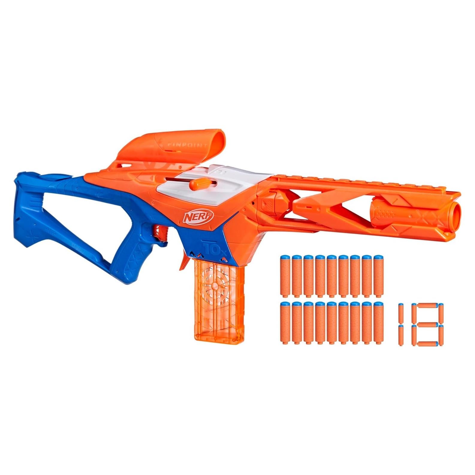Blaster Nerf N Series Pinpoint + 18 Dardos N1 + Precisión