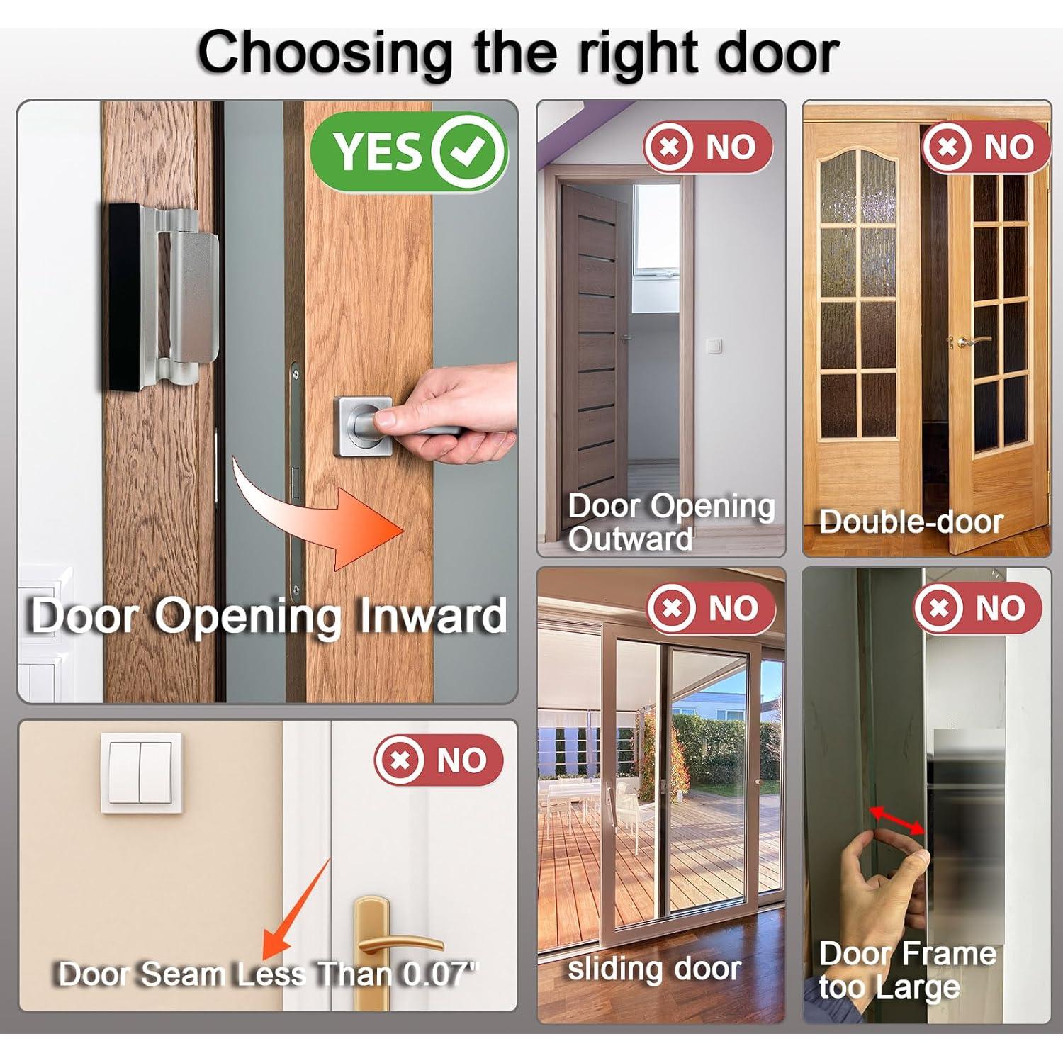 Cerraduras de Puerta de Seguridad Infantil Lexng - 2 Piezas