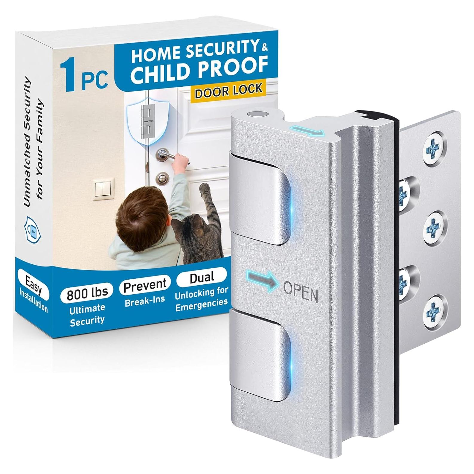 Cerradura de Refuerzo para Puerta Discount Parts 800 lbs