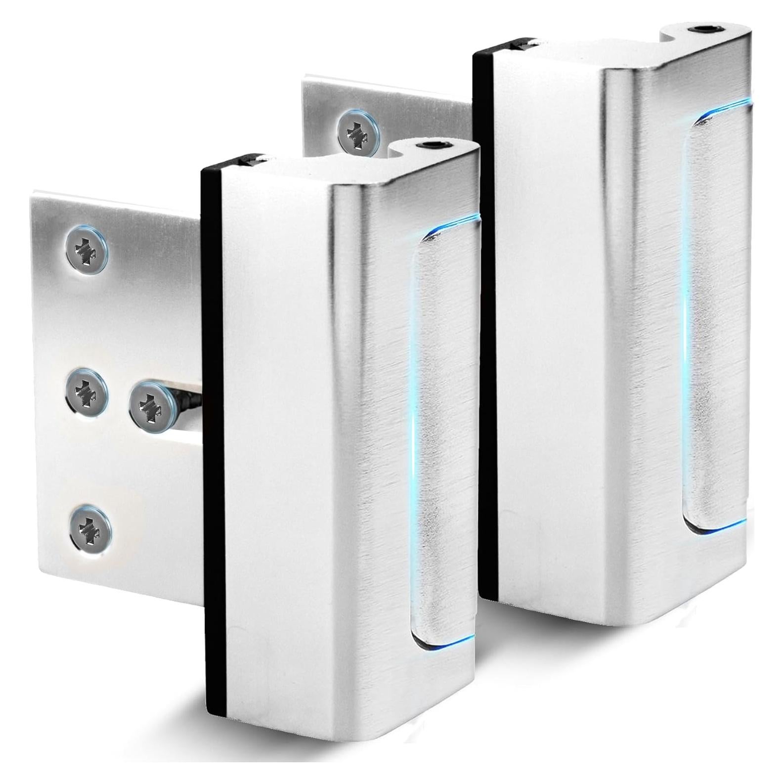 Cerradura de Seguridad Dwell+Good 2-Pack Níquel Satinado