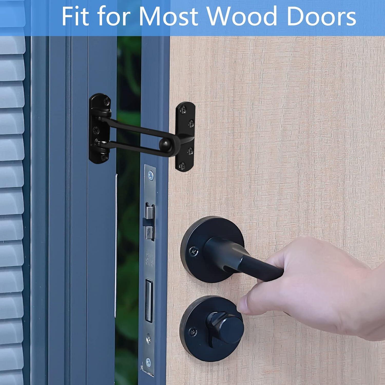 Cerradura de Seguridad para Puerta Topbuti DL-2 Negra