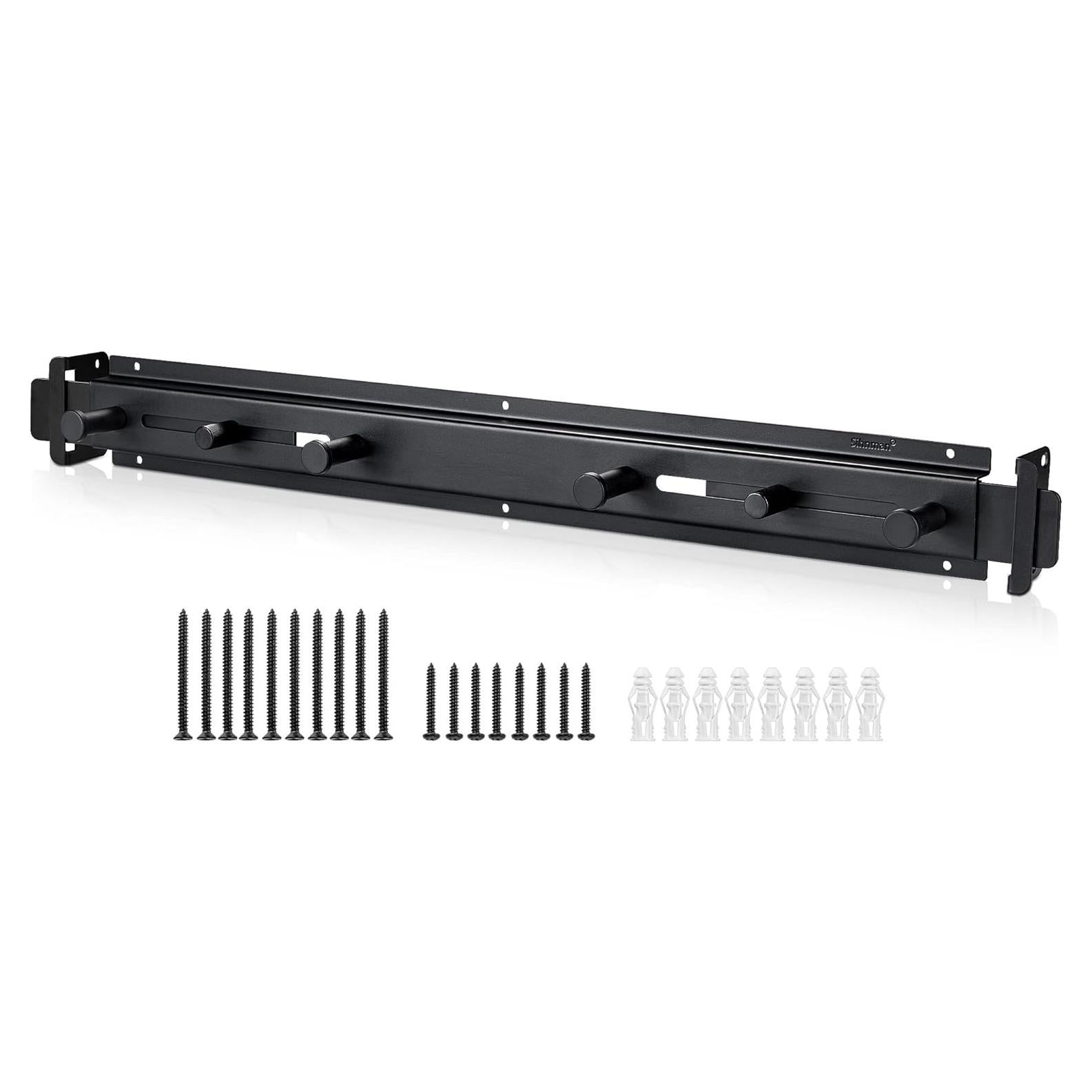 Barra de Seguridad para Puertas Sihnman 66-94 cm Acero Negro