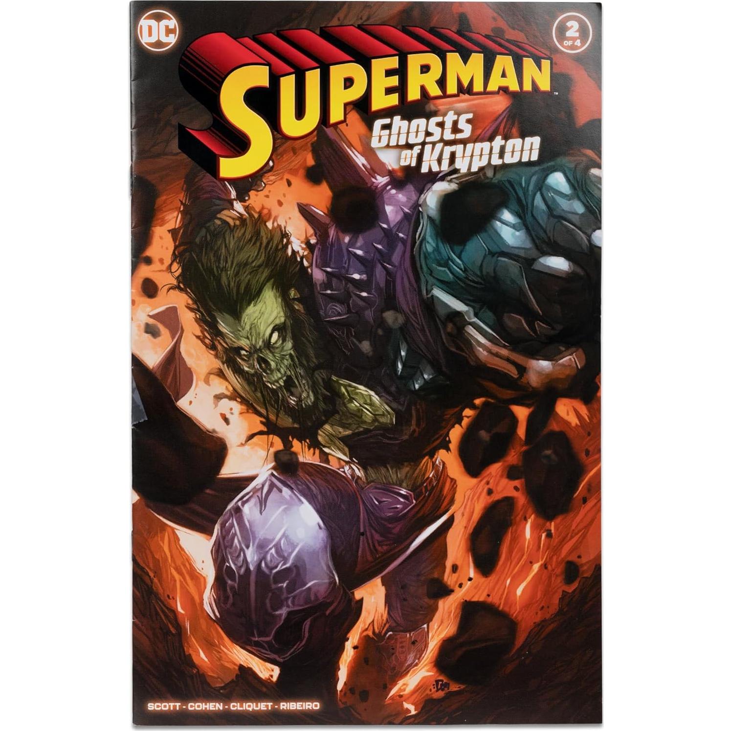 Figura de Acción McFarlane DC Page Punchers Fantasma de Zod 30.8 cm