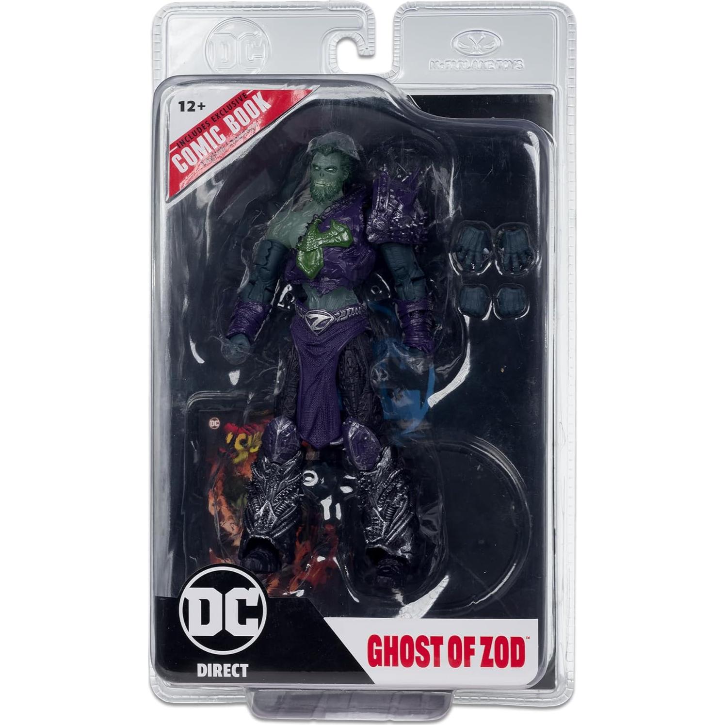 Figura de Acción McFarlane DC Page Punchers Fantasma de Zod 30.8 cm