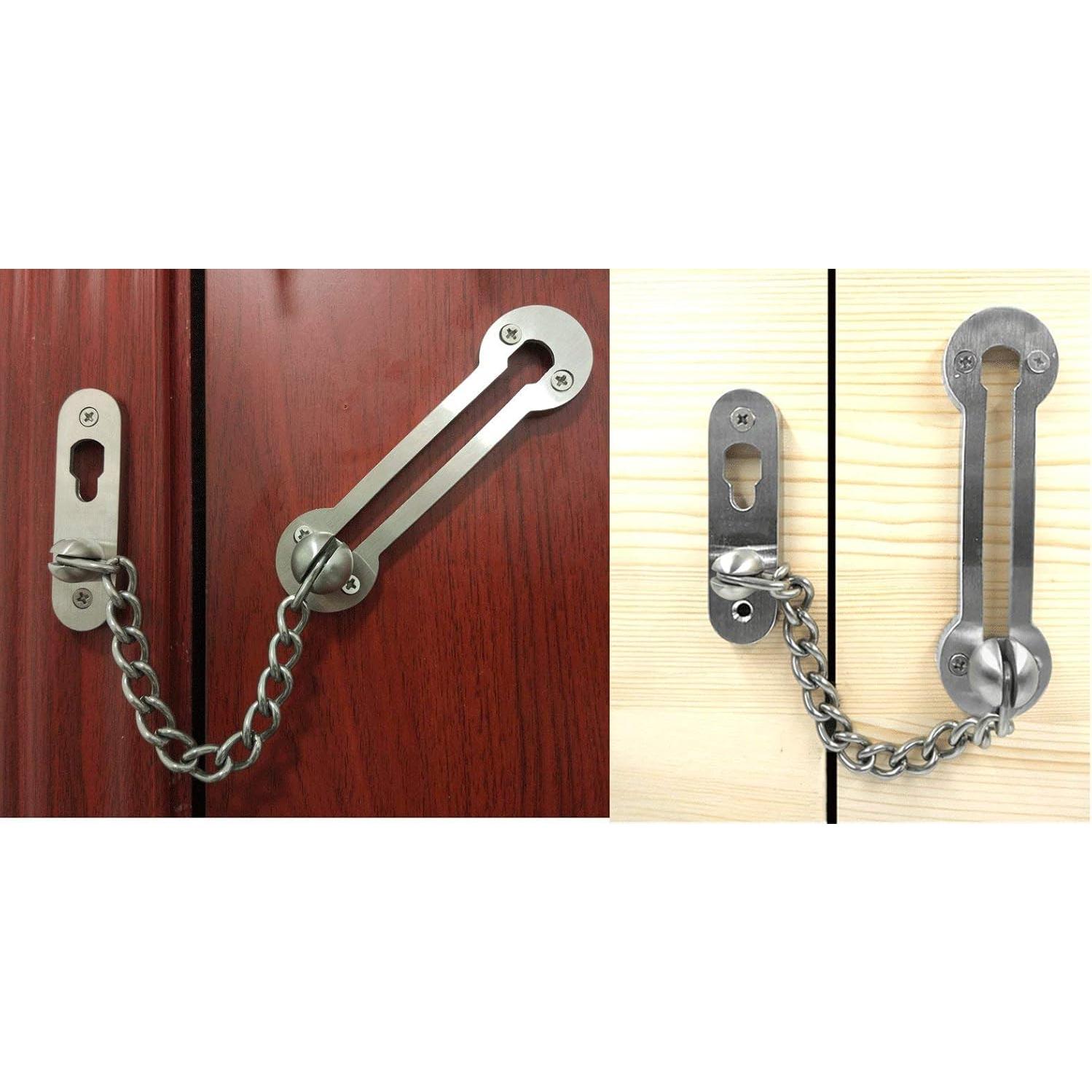 Cerradura de cadena V-CORME EK-07 acero inoxidable 3mm