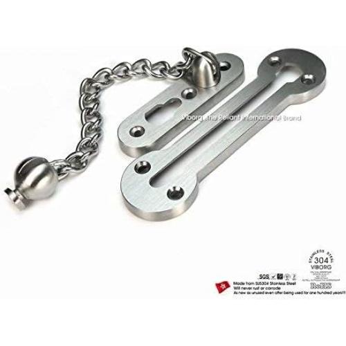 Cerradura de cadena V-CORME EK-07 acero inoxidable 3mm