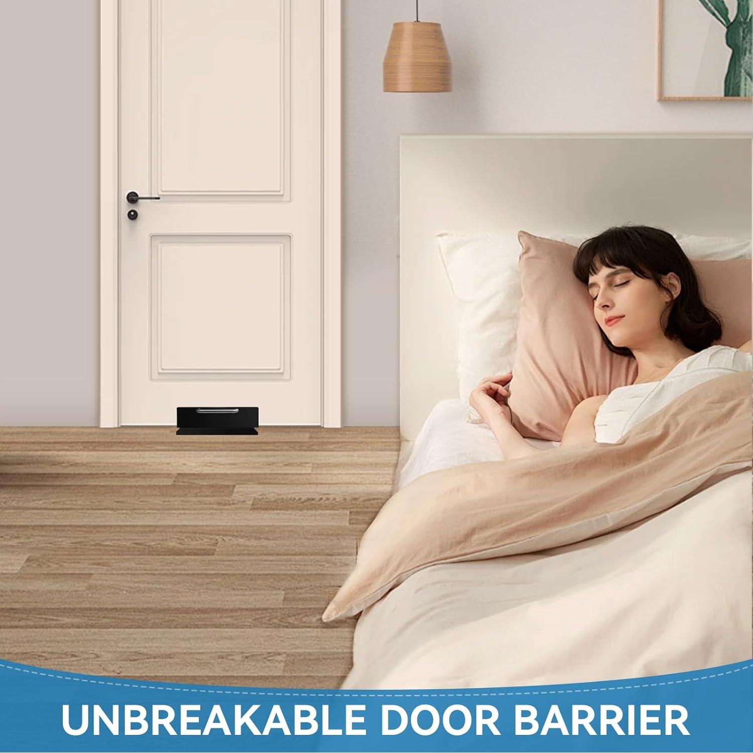 Bloqueo de Puerta de Seguridad Pinkmiumiu Negro 1,27 kg