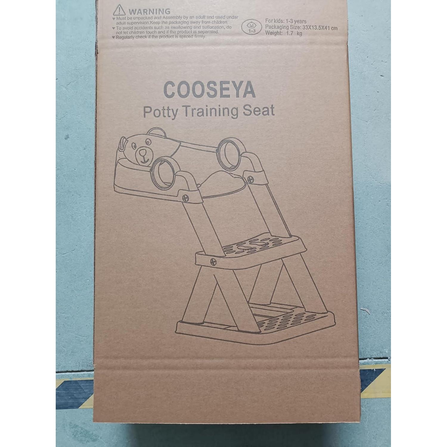 Escalera de Entrenamiento para Inodoro COOSEYA Bear 2 Escalones