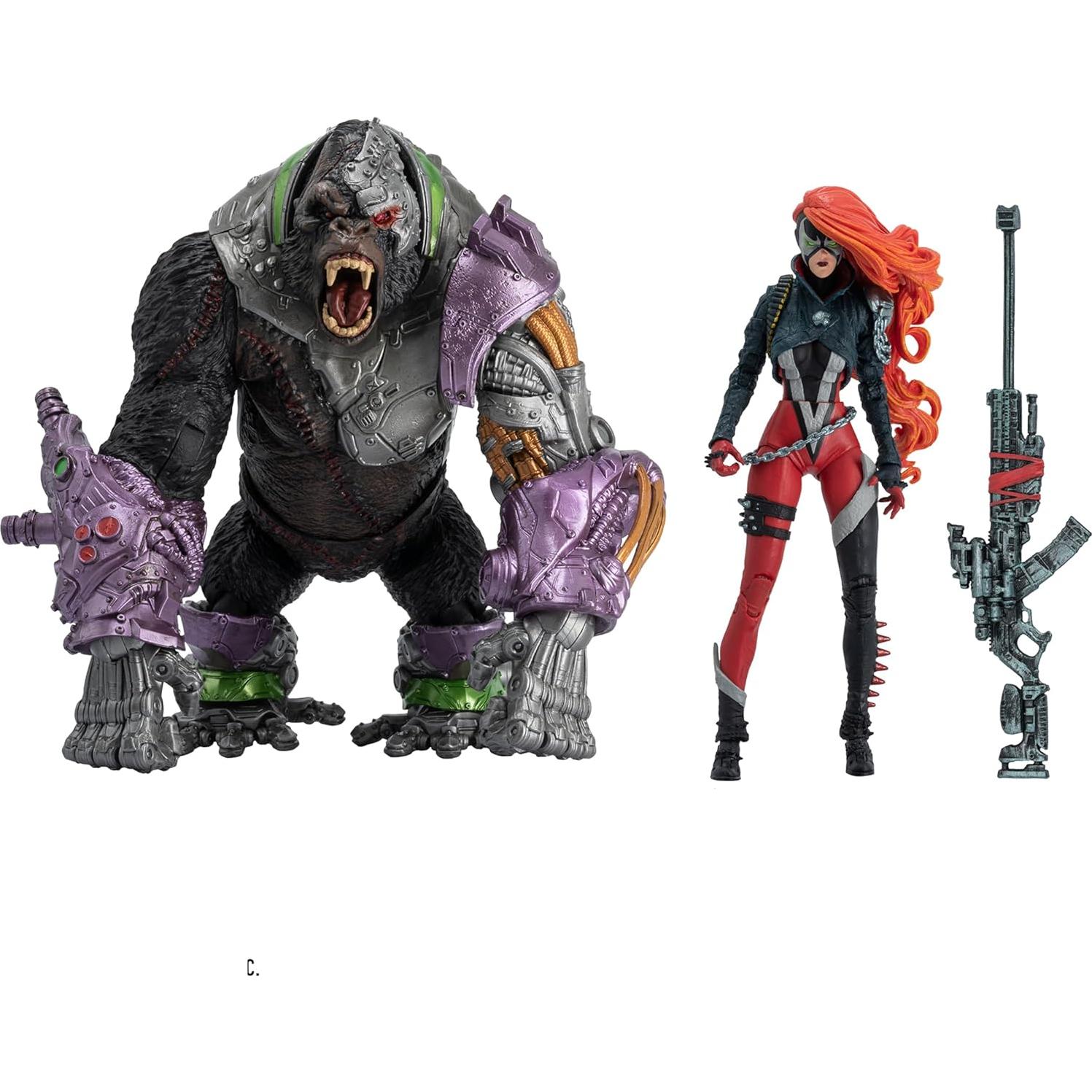 Figuras de Acción McFarlane Toys She-Spawn y Cygor 17,78 cm