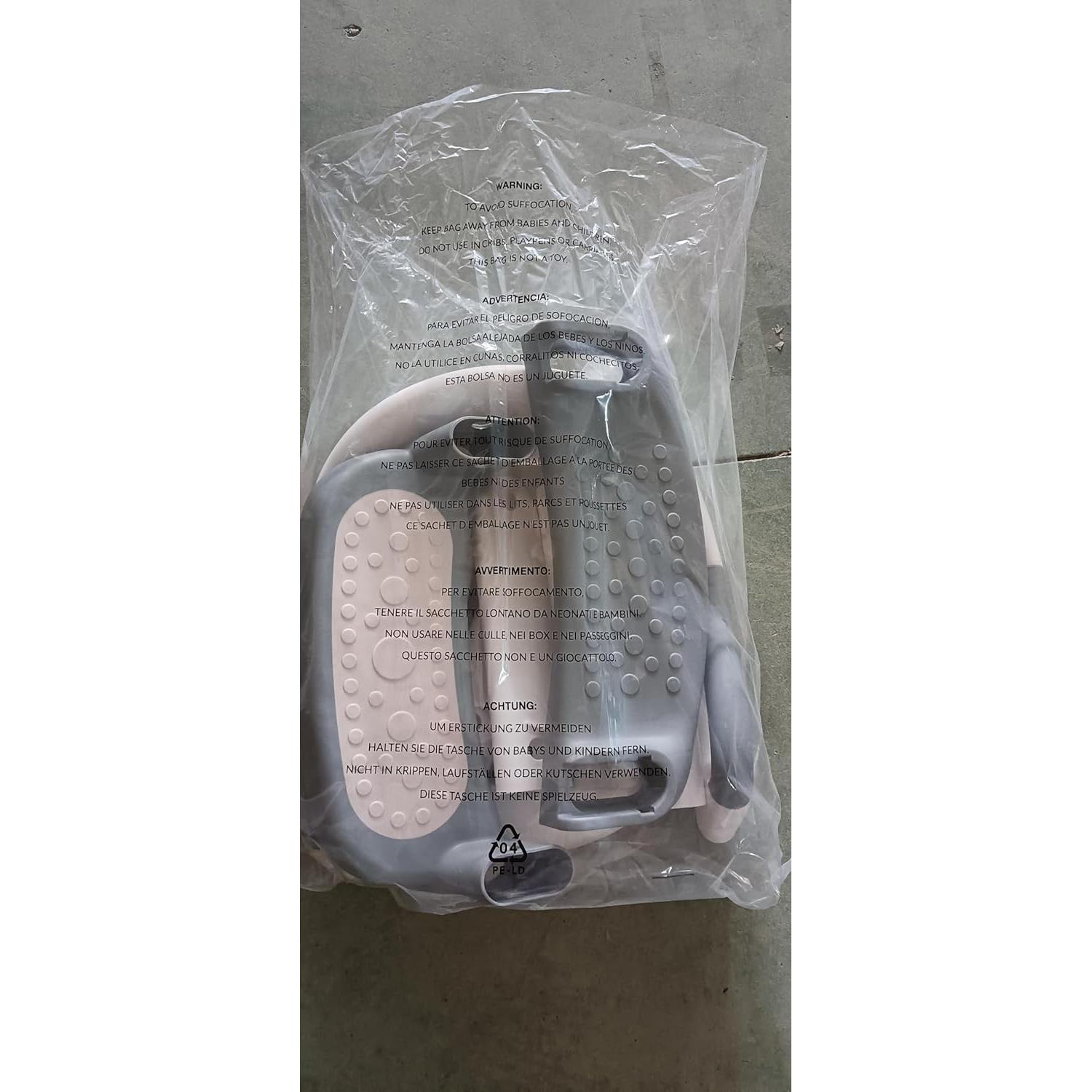 Asiento de Entrenamiento para Baño COOSEYA Gris Plegable