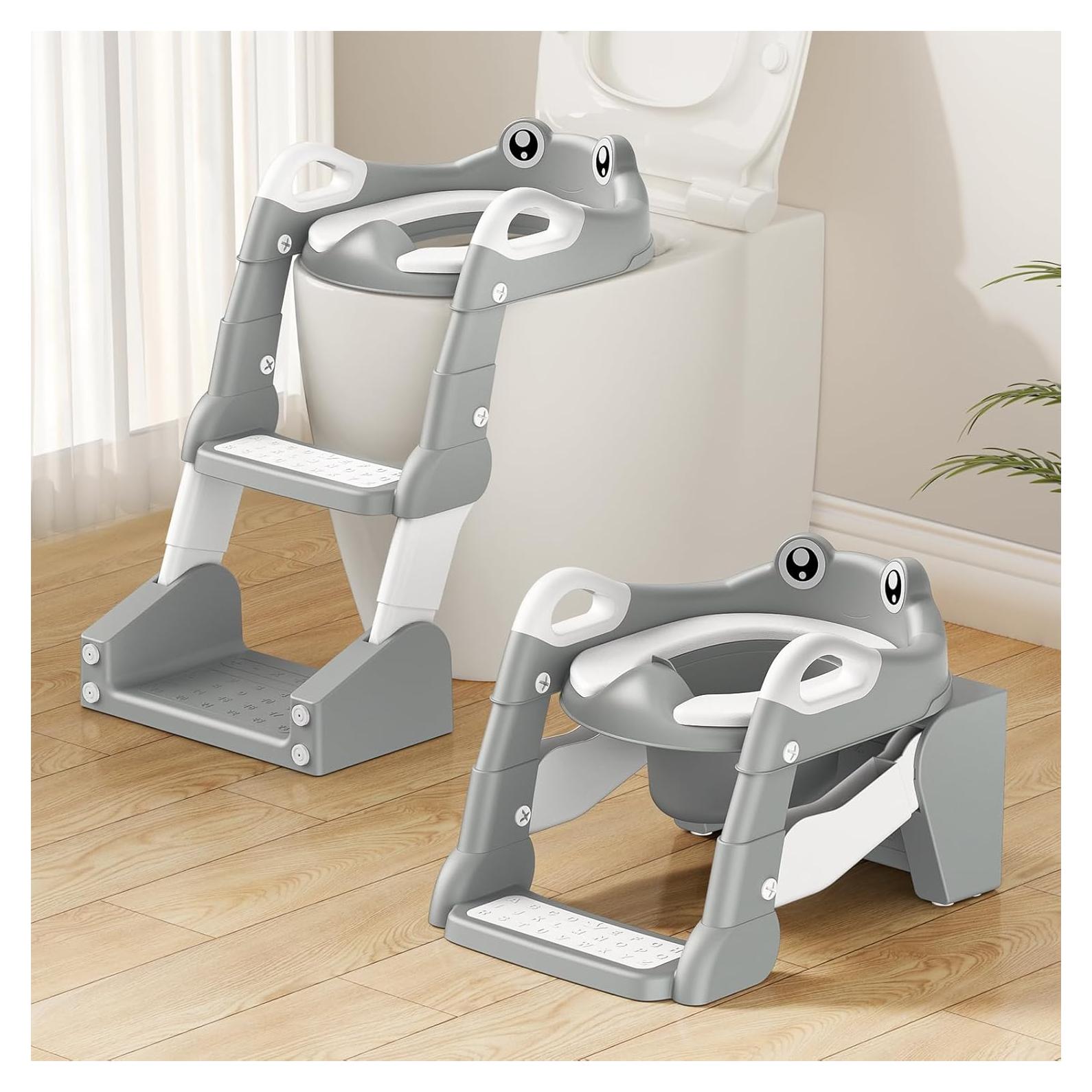 Asiento de Entrenamiento TuckInn MTT-04 Gris para Baño