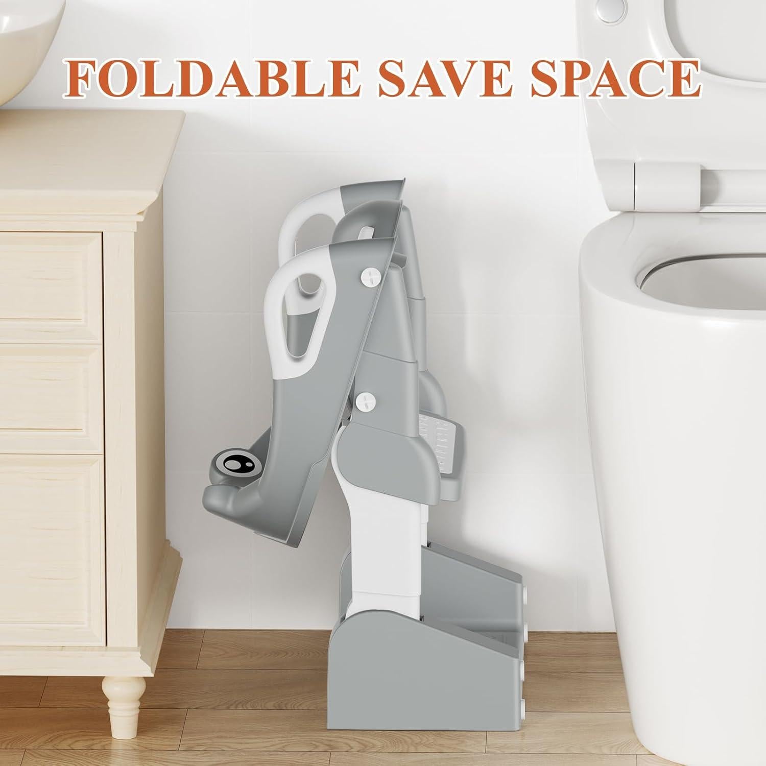 Asiento de Entrenamiento TuckInn MTT-04 Gris para Baño