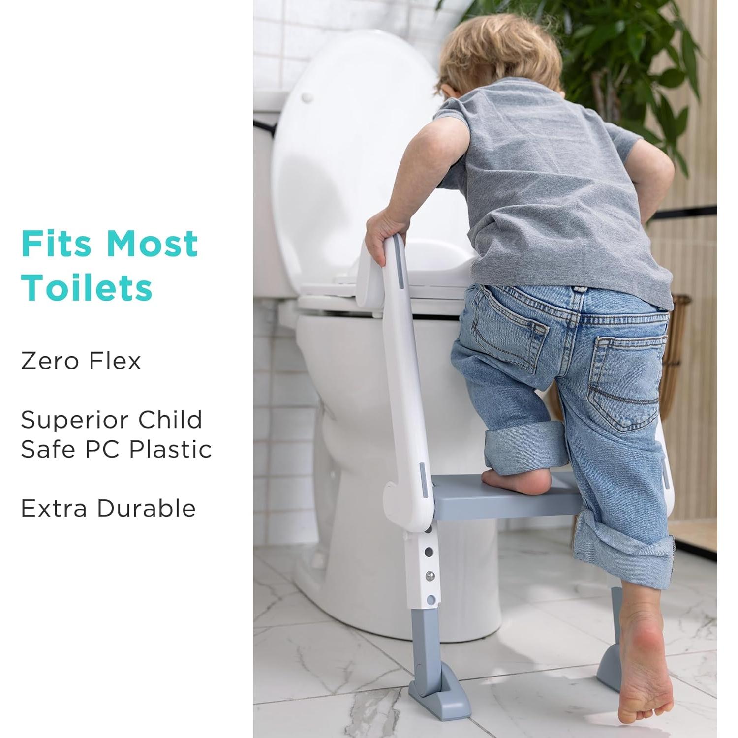 Asiento de Entrenamiento para Baño LittleHippo 3-en-1 Ajustable