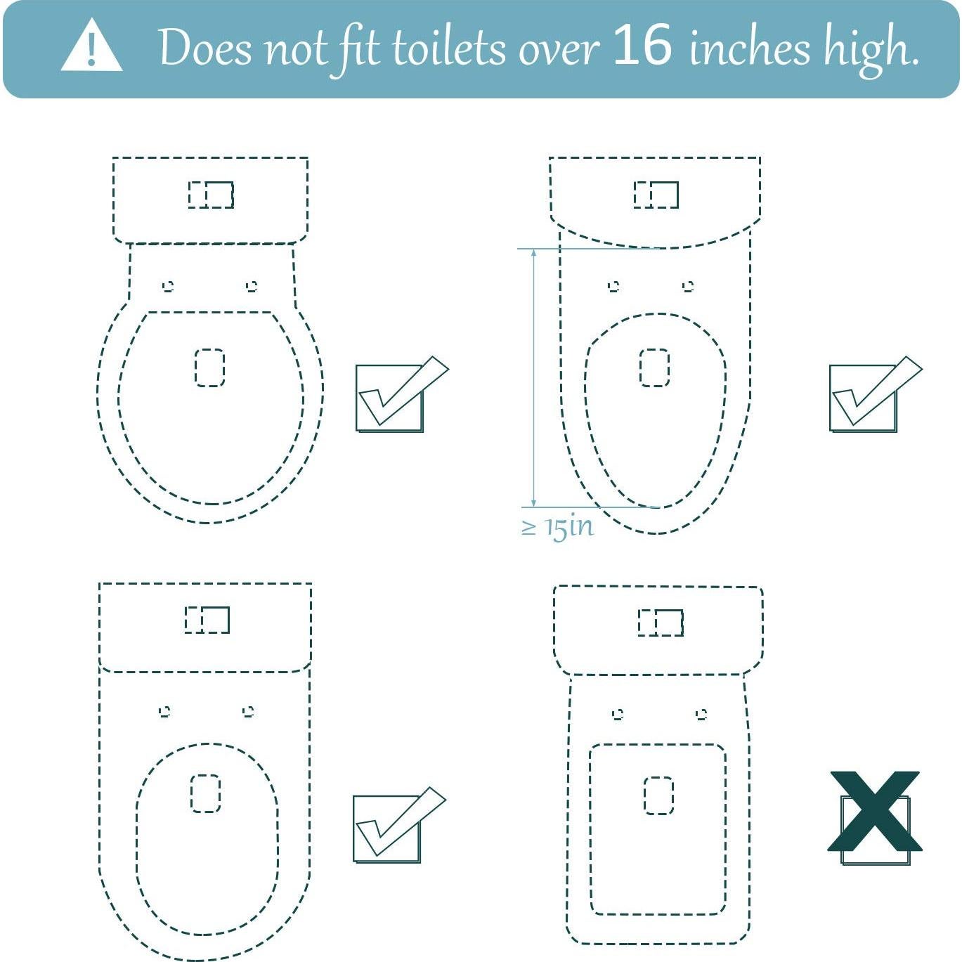 Asiento de Inodoro para Niños GrowthPic Azul con Escalera