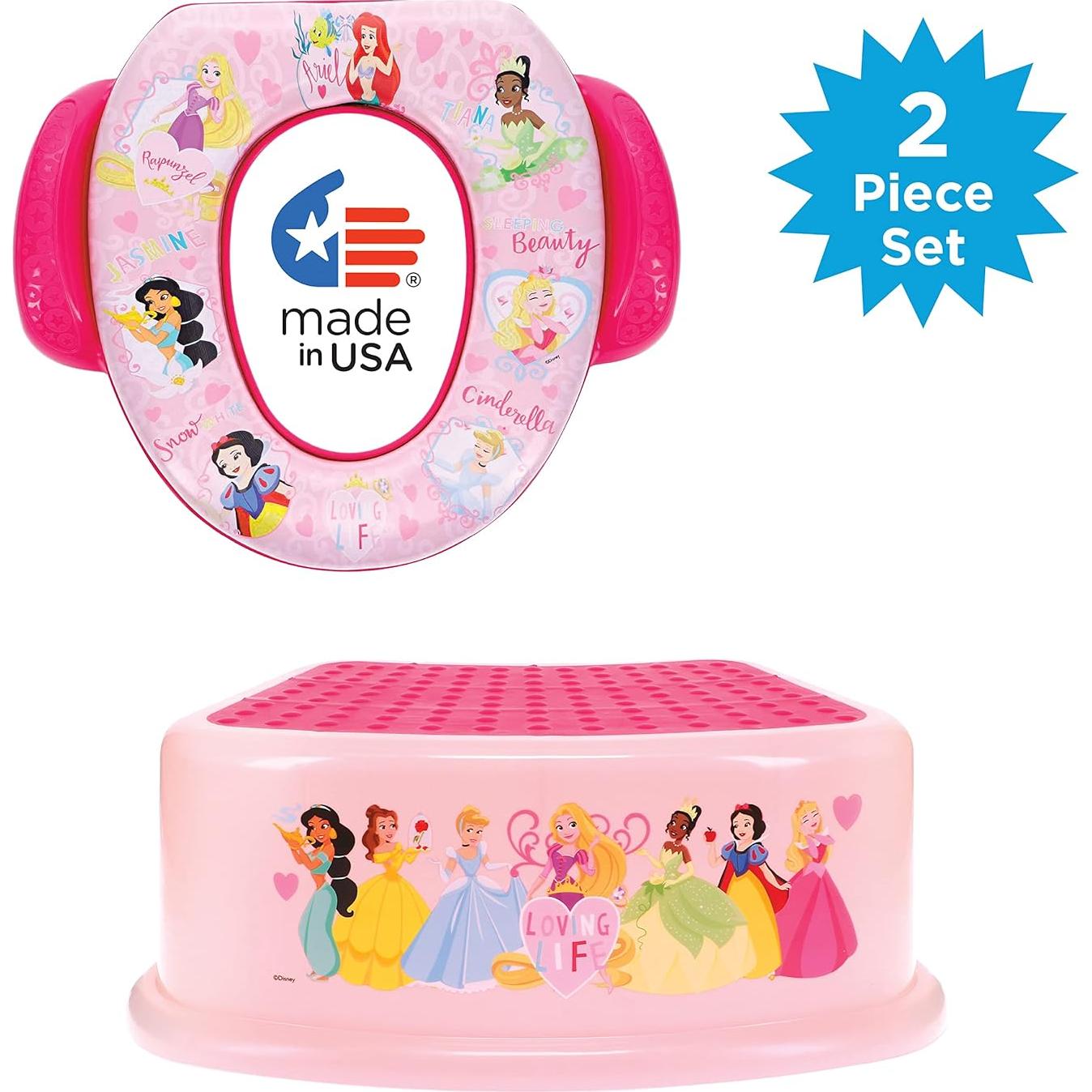 Set de Entrenamiento para el Baño Disney Princesa 2 Piezas