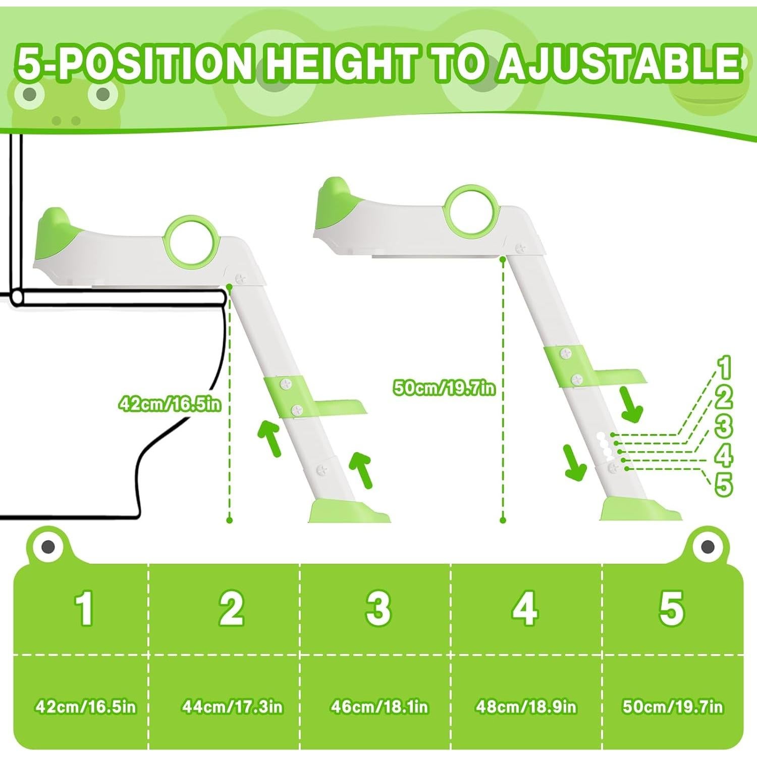 Asiento de Entrenamiento para Baño Antideslizante Gris
