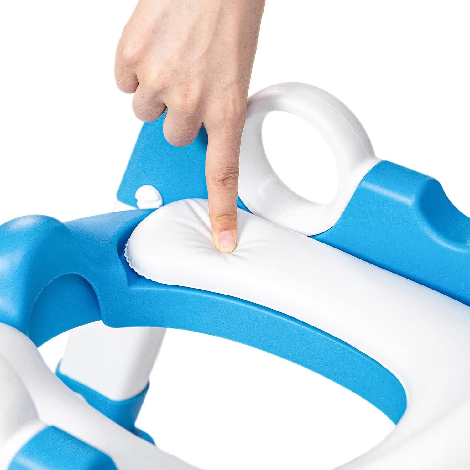 Asiento de Entrenamiento para Baño Wiifo Azul Ajustable