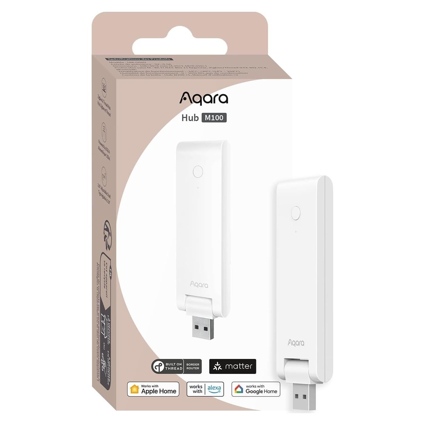 Hub Inteligente Aqara M100 con Puente Matter y Wi-Fi 6