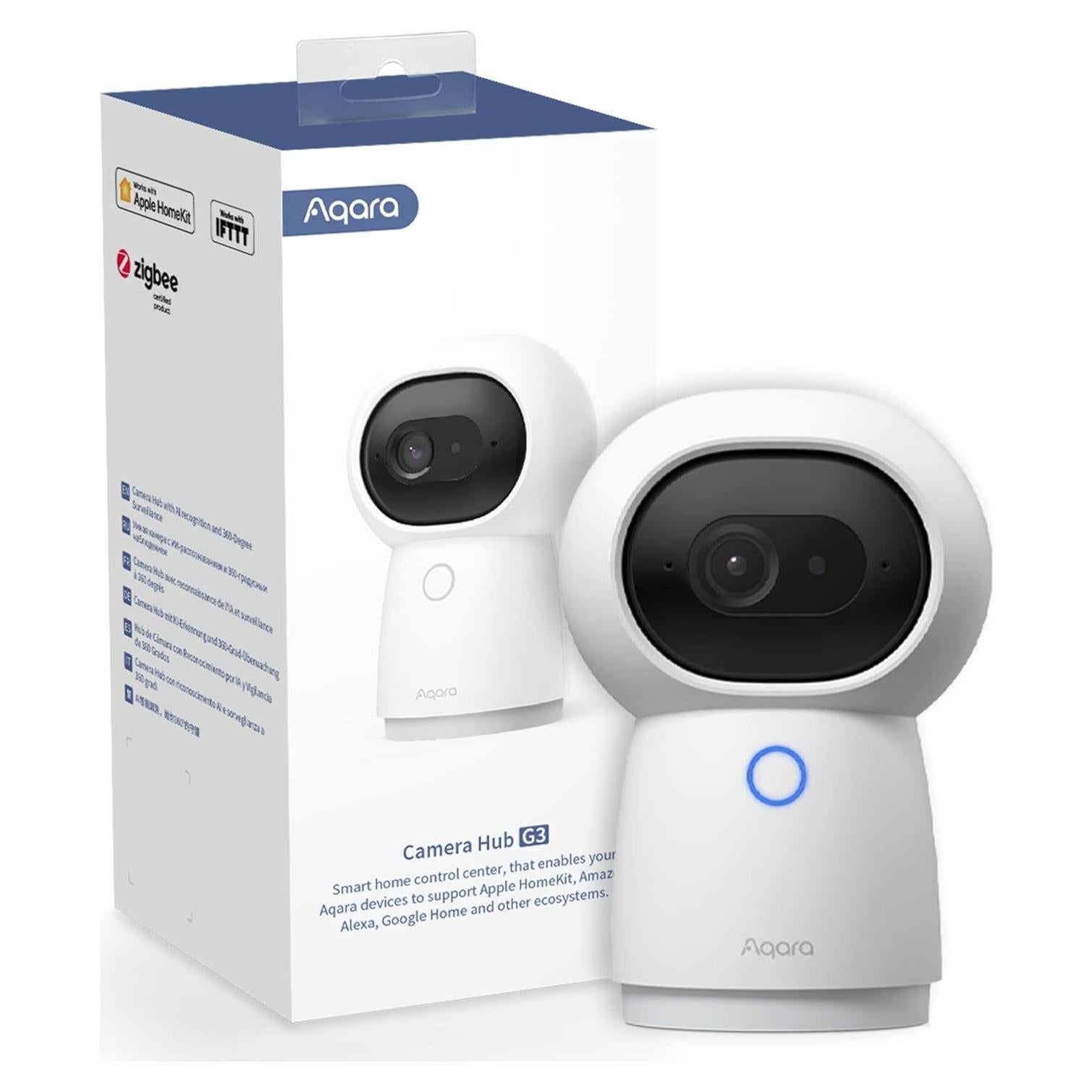 Cámara de Seguridad Interior Aqara G3 2K Reconocimiento Facial