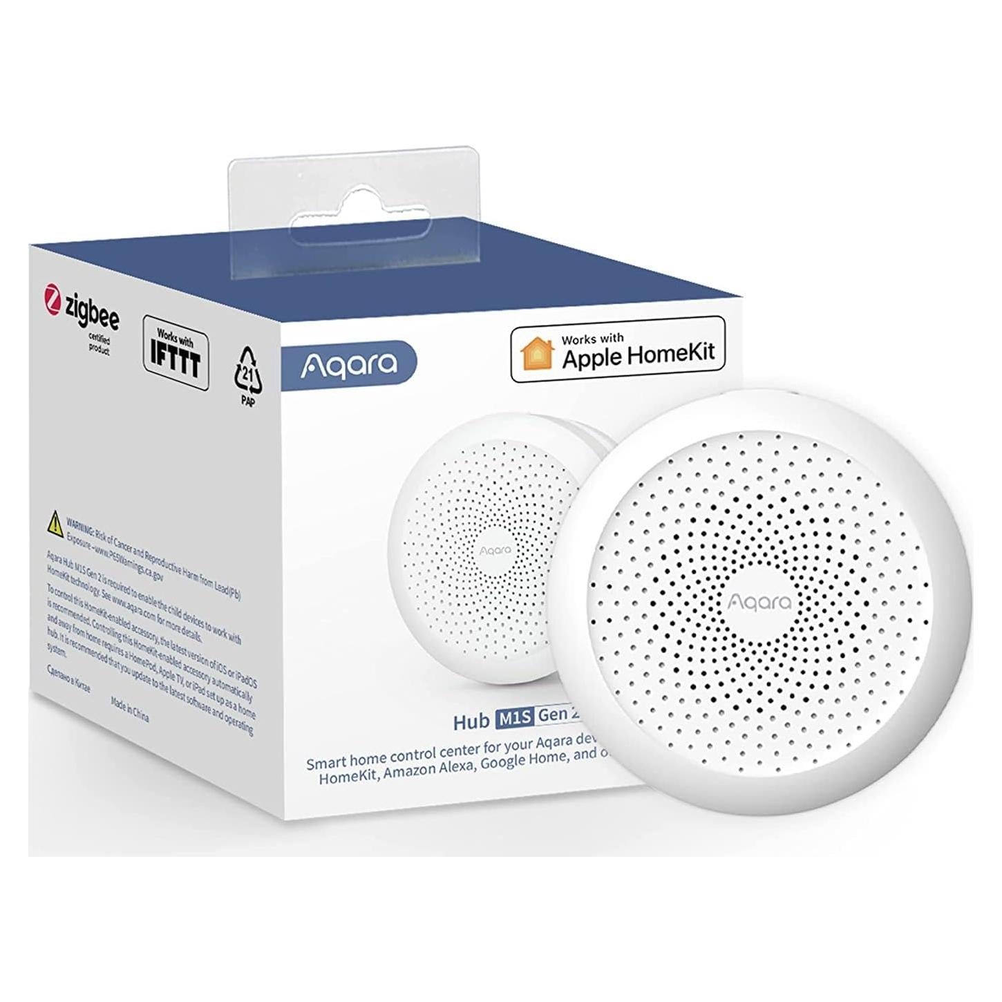 Aqara Hub M1S Gen 2 - Puente Inteligente para Hogar 181g