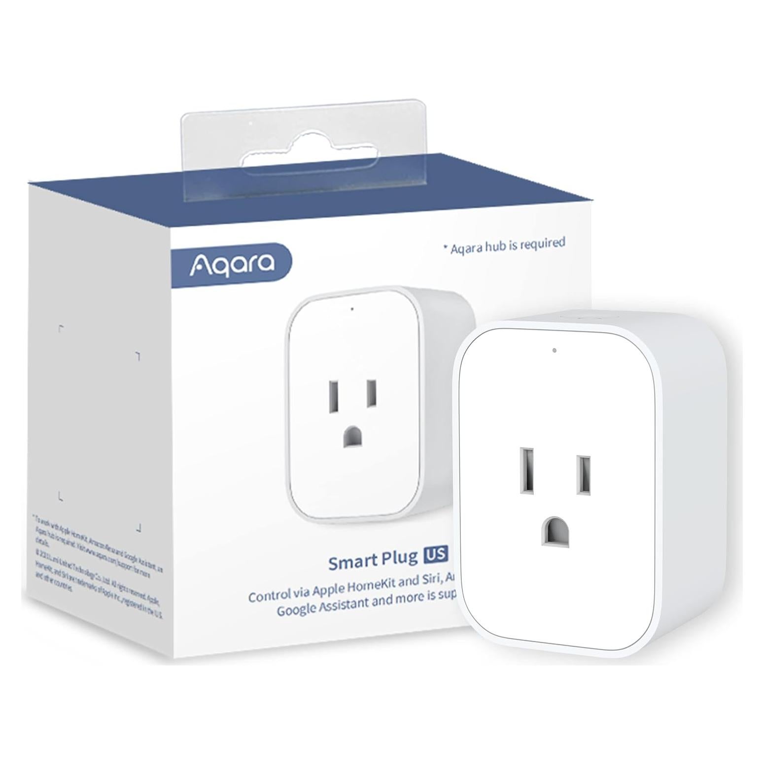 Enchufe Inteligente Aqara ZNCZ12LM 15A con Monitoreo de Energía