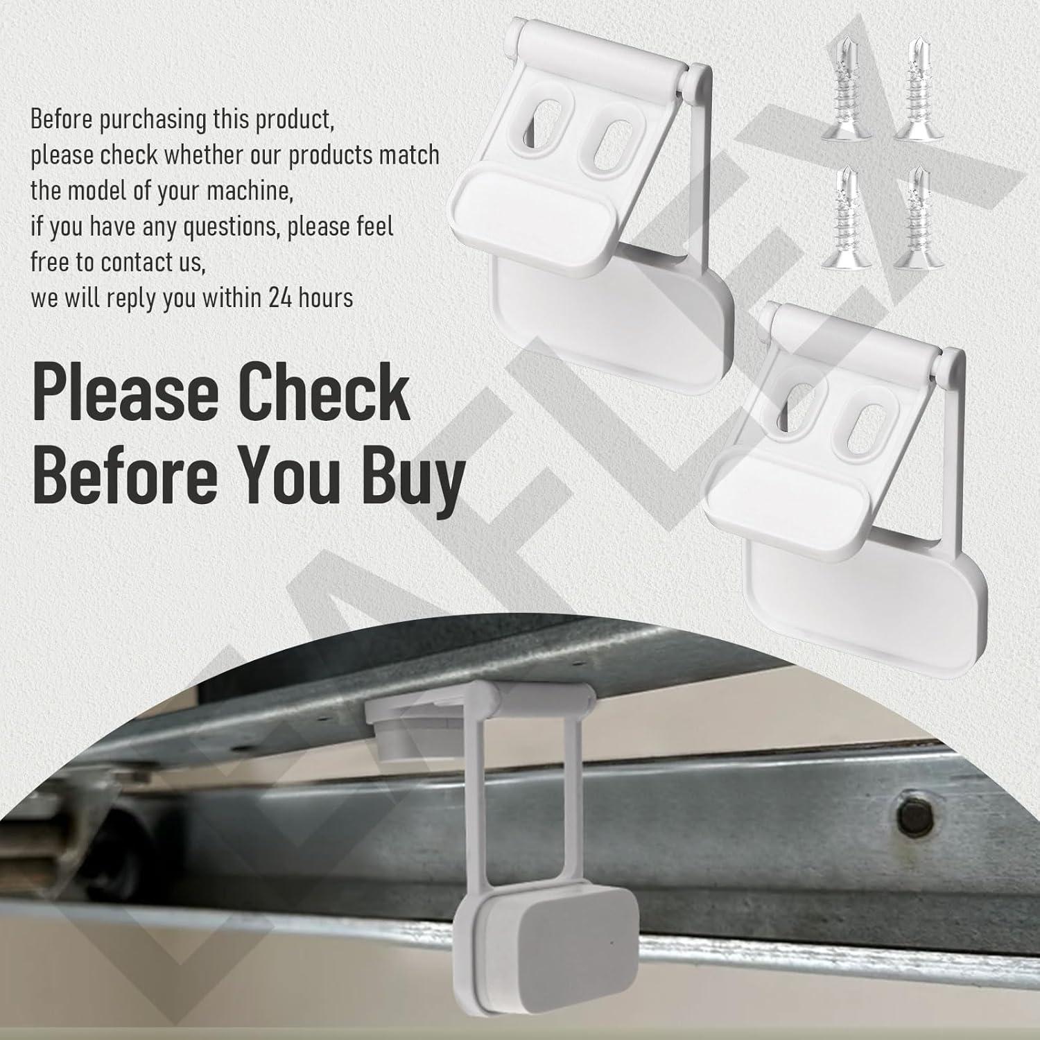 Soporte de Puerta de Garaje LEAFLEX para Sensores Aqara T1 - 2 Pcs