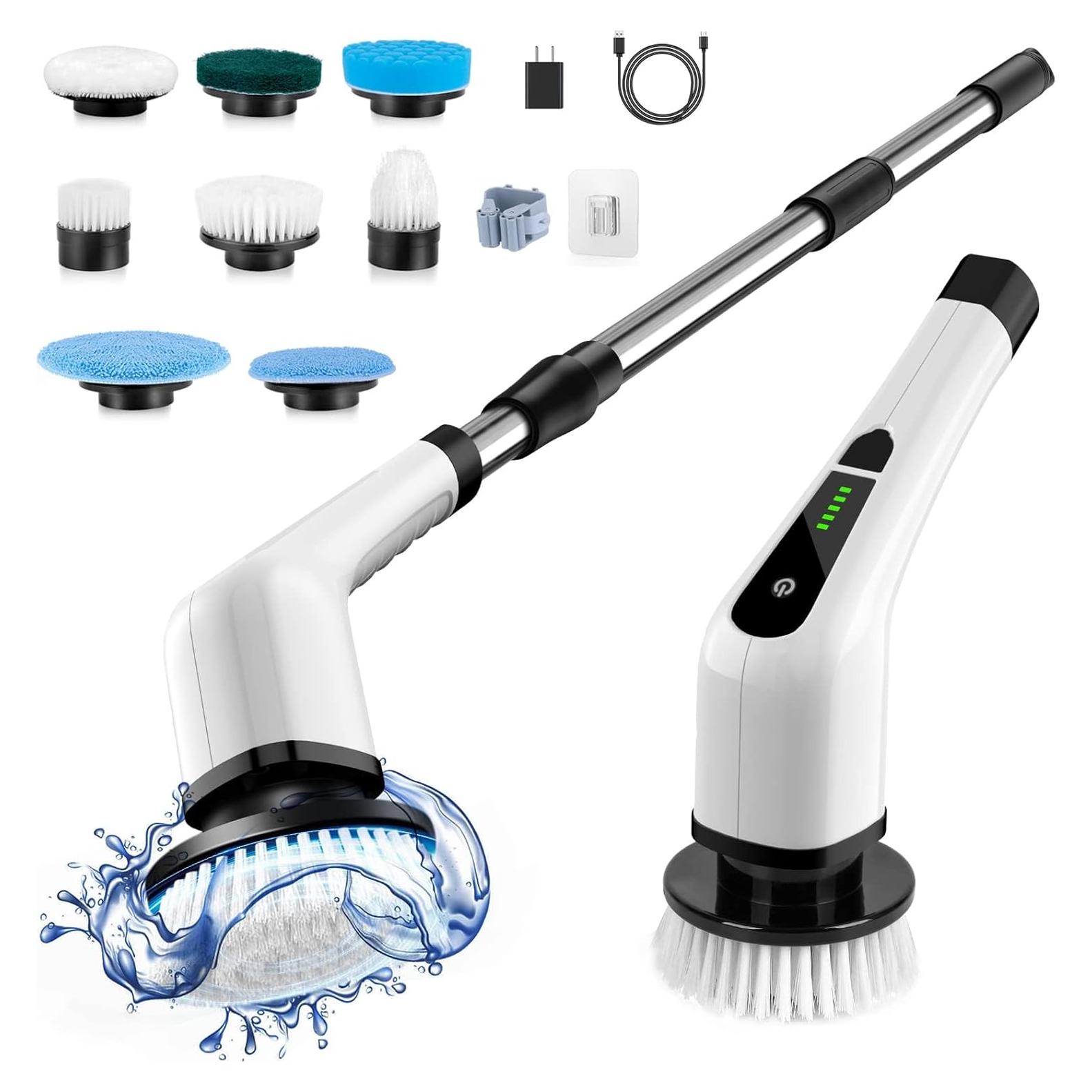 Cepillo de limpieza eléctrico Bomves ANS-8050 90 min 8 cabezales