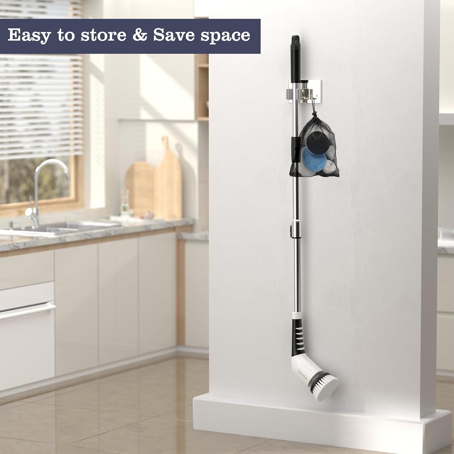 Cepillo Eléctrico Giratorio YKYI 3 Velocidades 8 Accesorios