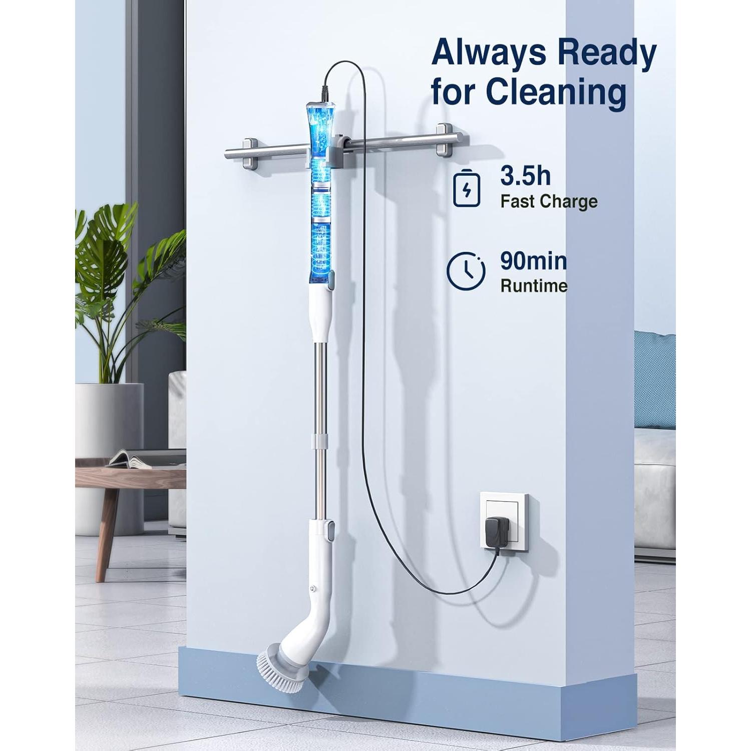 Cepillo Eléctrico Giratorio LABIGO LA1 Pro Inalámbrico 4 Cabezas