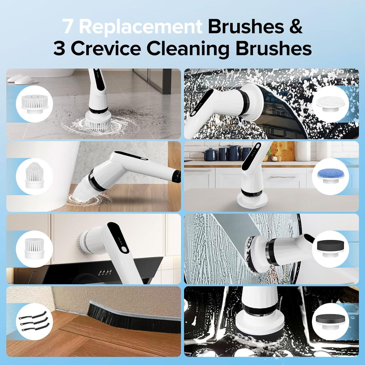 Limpiador Eléctrico de Espinillas Dreazu G2 IPX7 7 Cabezas