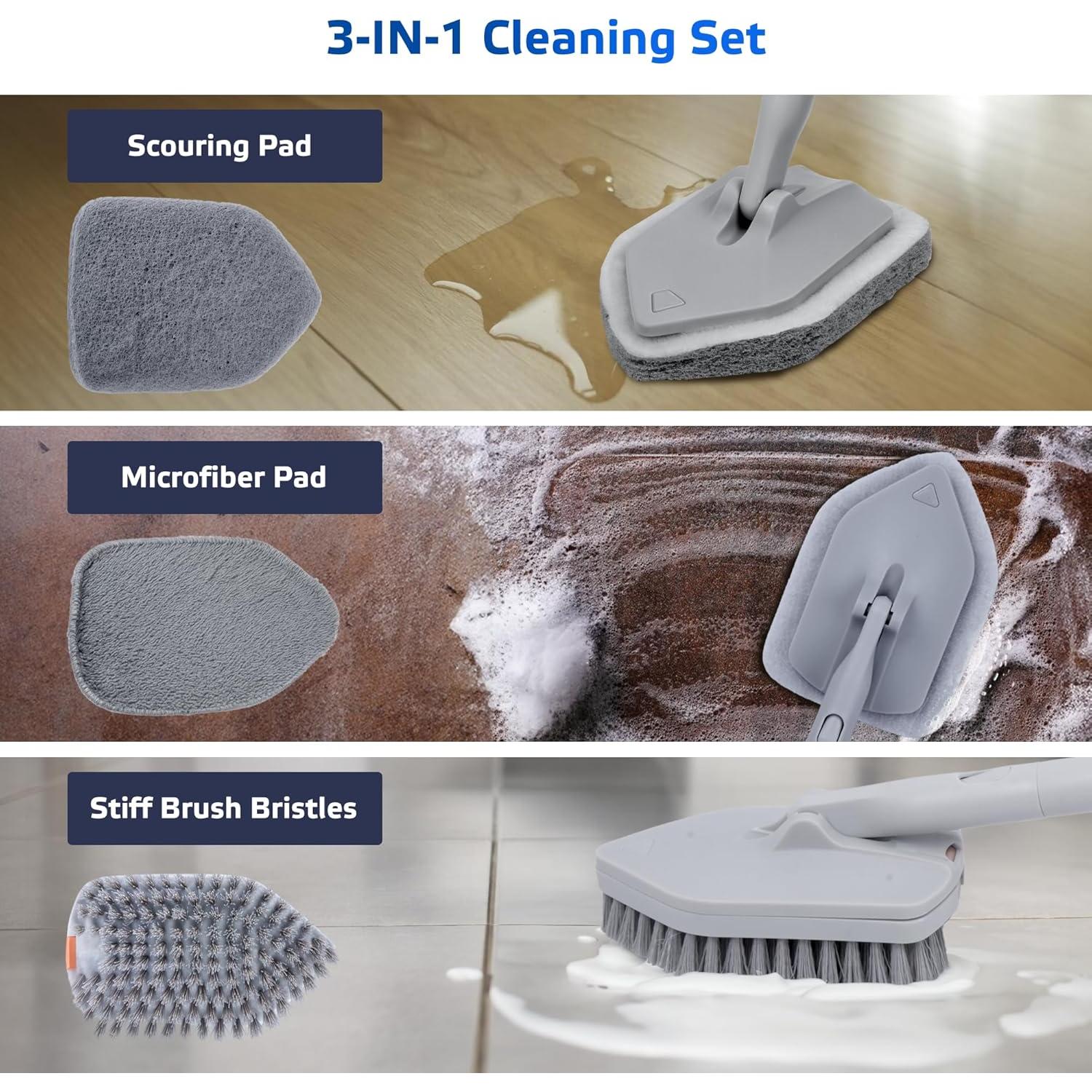 Cepillo Limpiador de Azulejos DSV Standard 3 en 1 142 cm