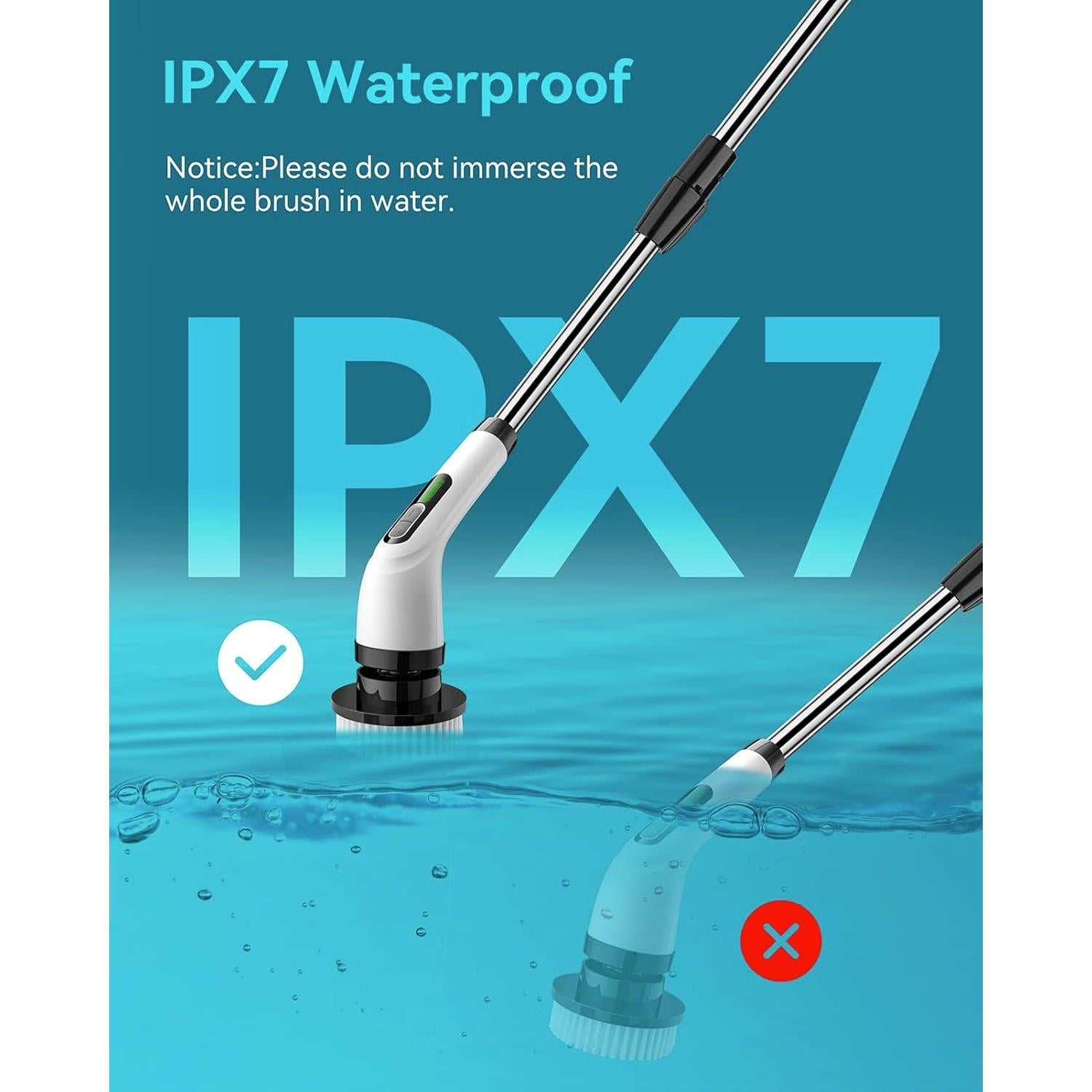 Limpiador Eléctrico Inalámbrico Highyes A10 para Baño