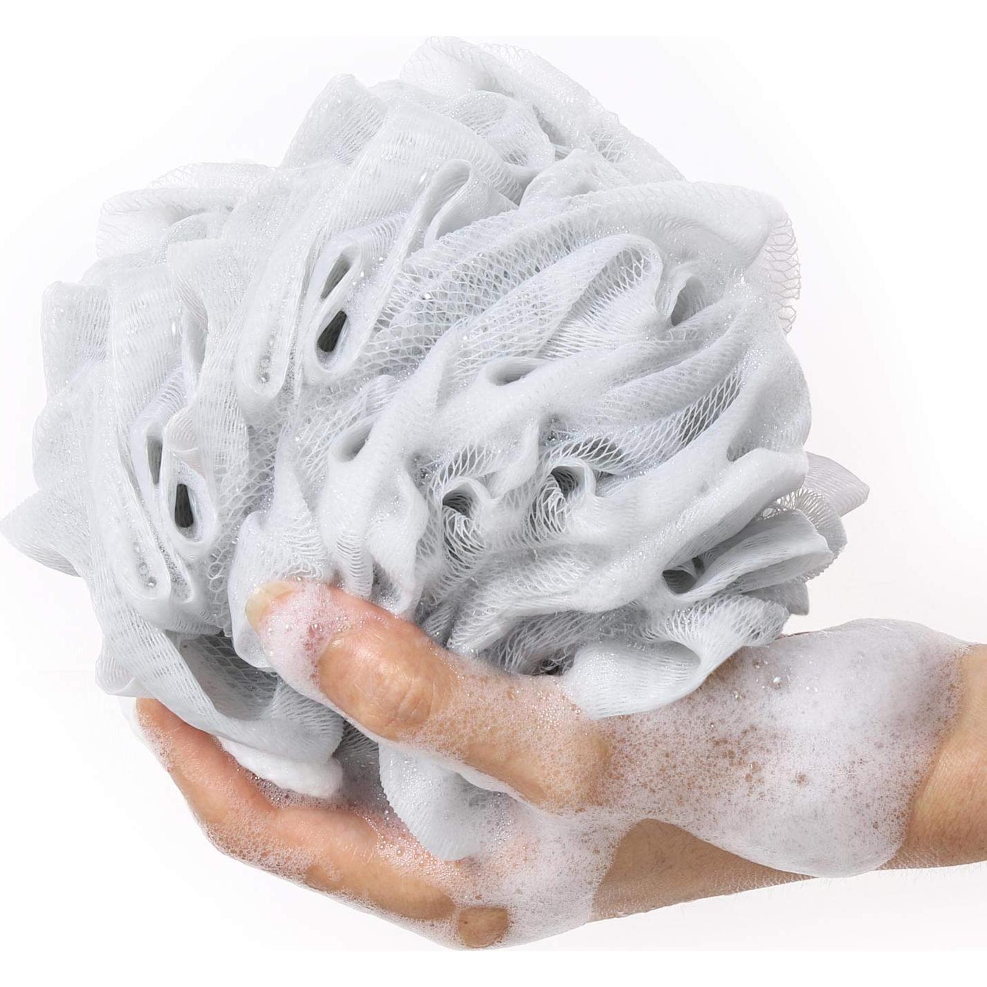 Esponjas de Baño BTYMS Loofah 60g - Paquete de 4 Colores