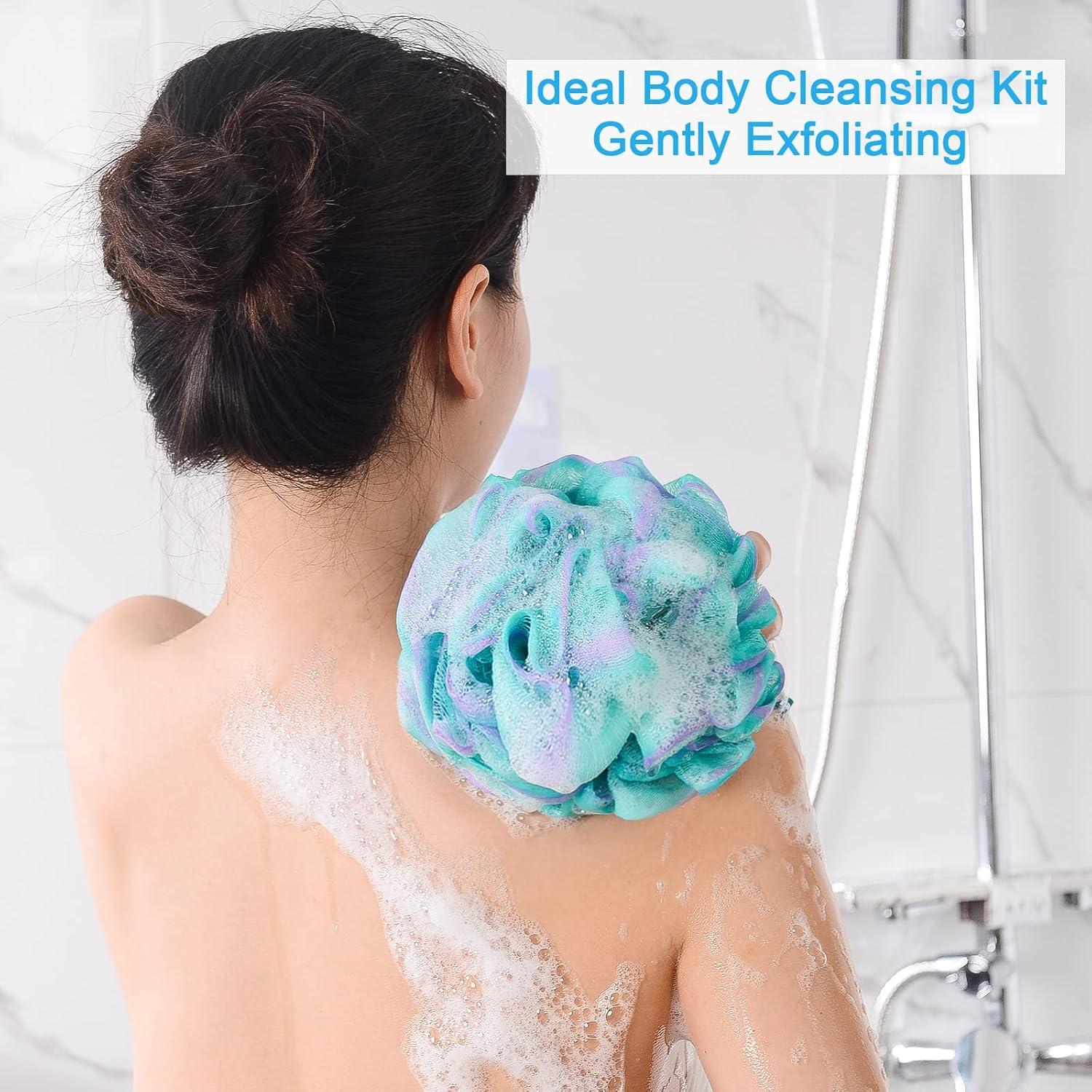 Esponja Exfoliante de Lufa AmazerBath - Set de 4 Colores