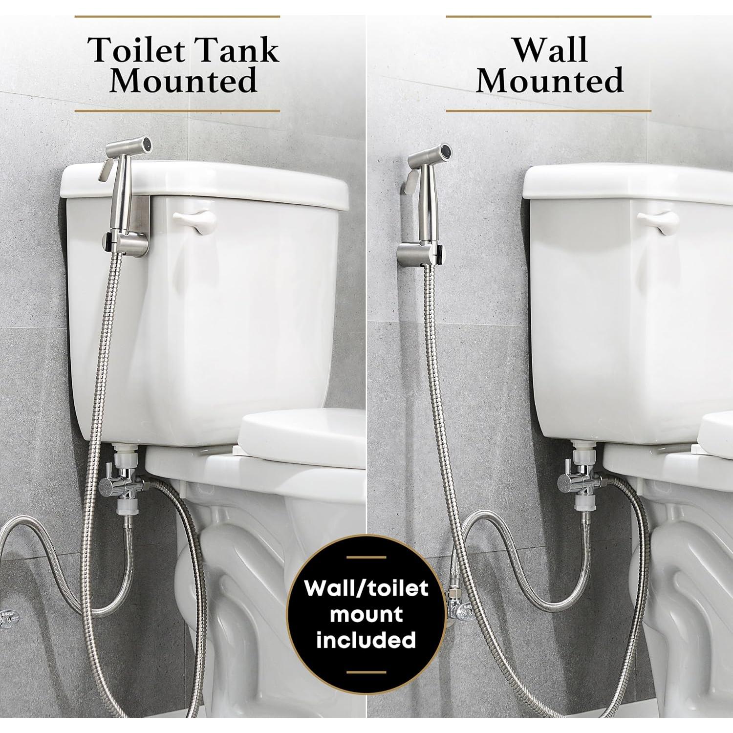 Bidet Sprayer PurrfectZone Acero Inoxidable Ajustable