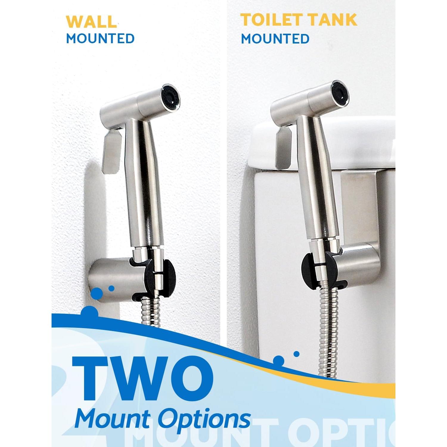 Rociador de Bidet de Mano BRITULIF Acero Inoxidable 119cm