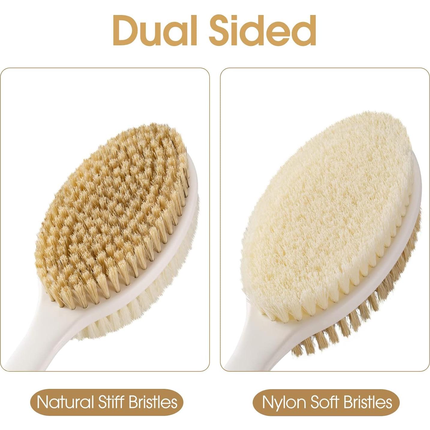 Esfregador de Espalda Antideslizante Backsi 43 cm Azul