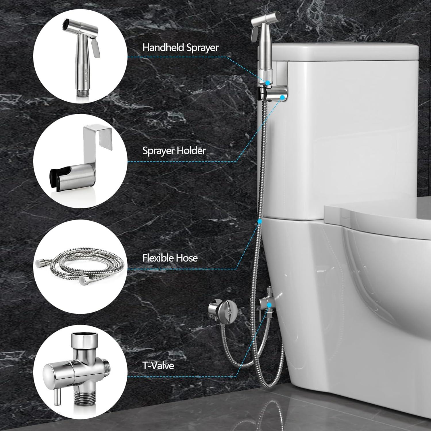 Rociador de Bidet Blissland BL2024SS - Acero Inoxidable