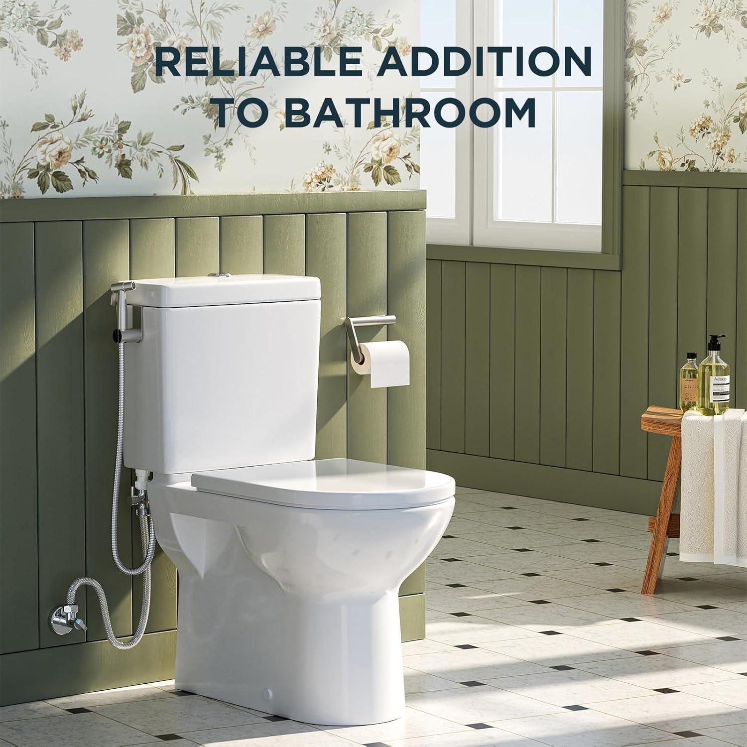 Rociador de Bidet de Mano Dearocean 75002BN Acero Inoxidable