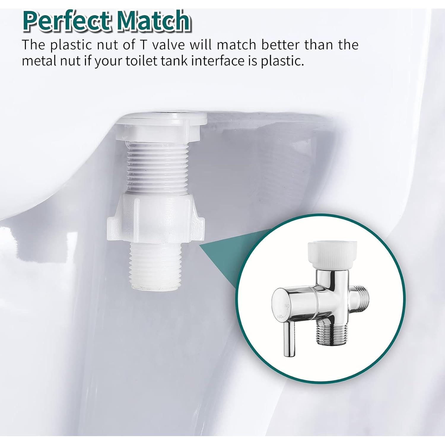 Rociador de Bidet Vitbirih Acero Inoxidable Ajustable