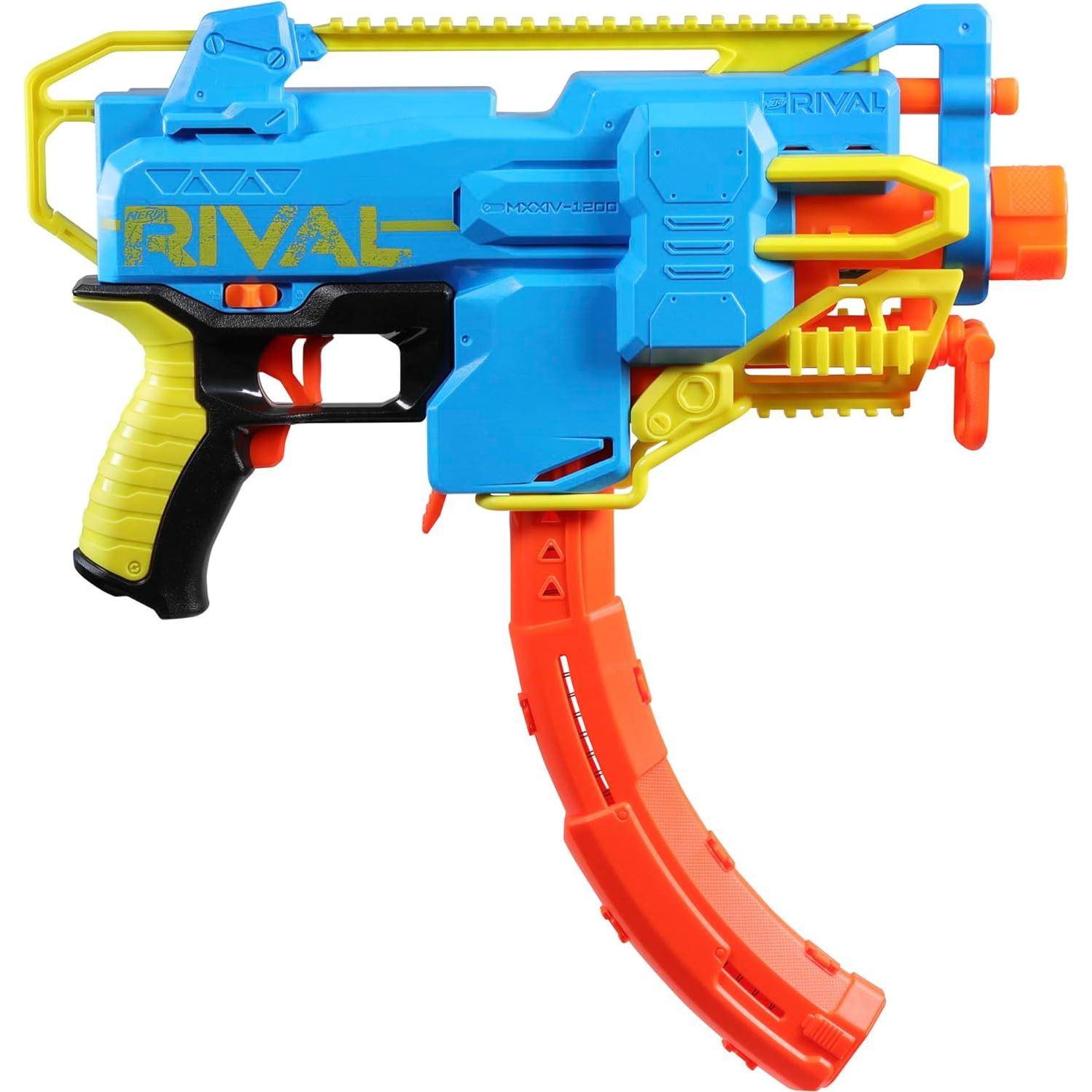 Lanzador Nerf Rival Challenger MXXIV-1200 Motorizado 12 Rondas