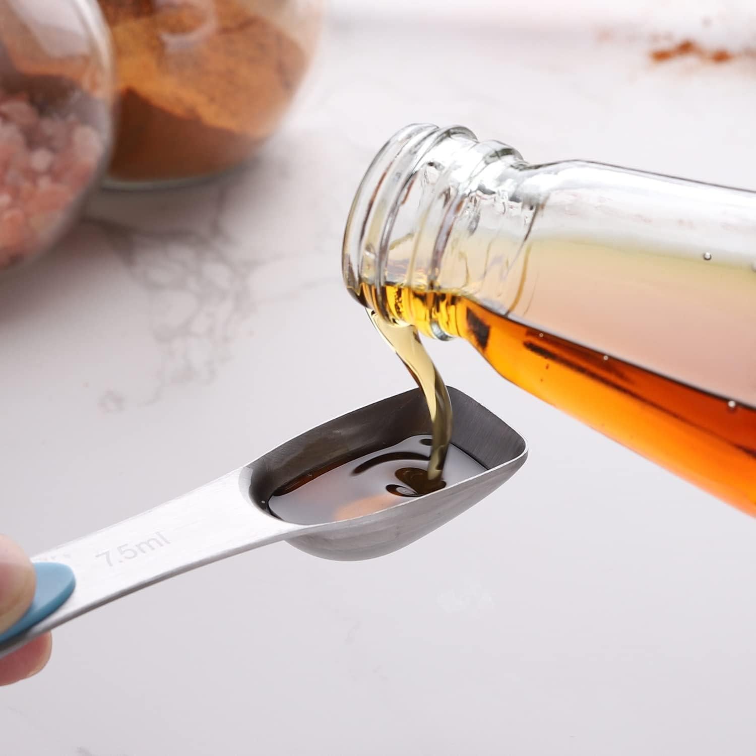 Juego de Cucharas Medidoras Magnéticas CHAMTILE 8 Piezas