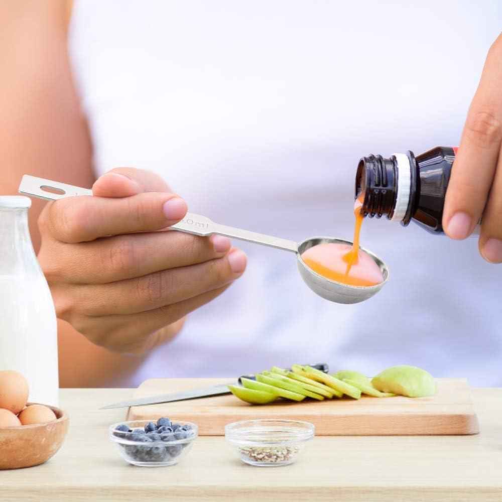 Juego de cucharas medidoras OstWony 5 piezas acero inoxidable