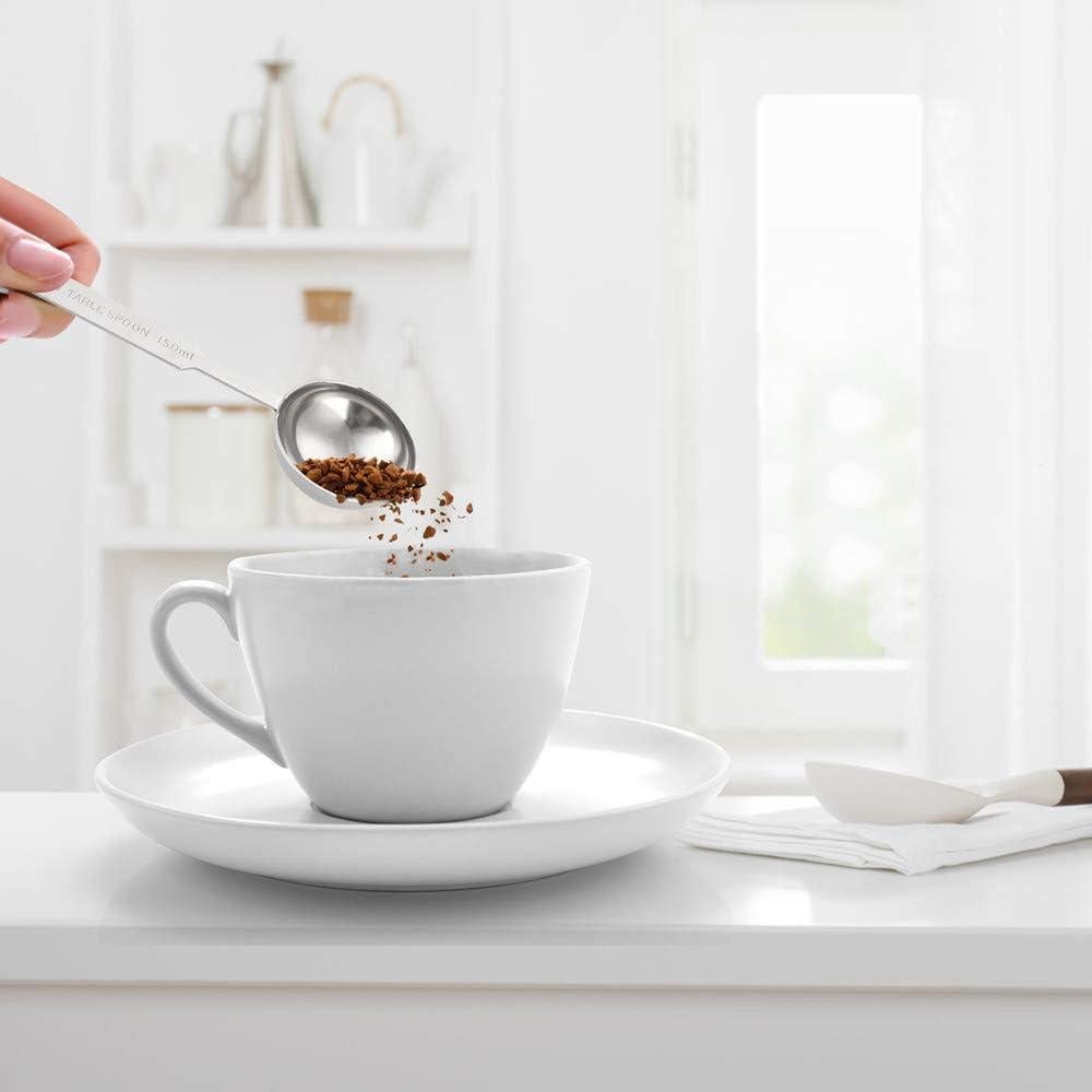 Juego de cucharas medidoras OstWony 5 piezas acero inoxidable