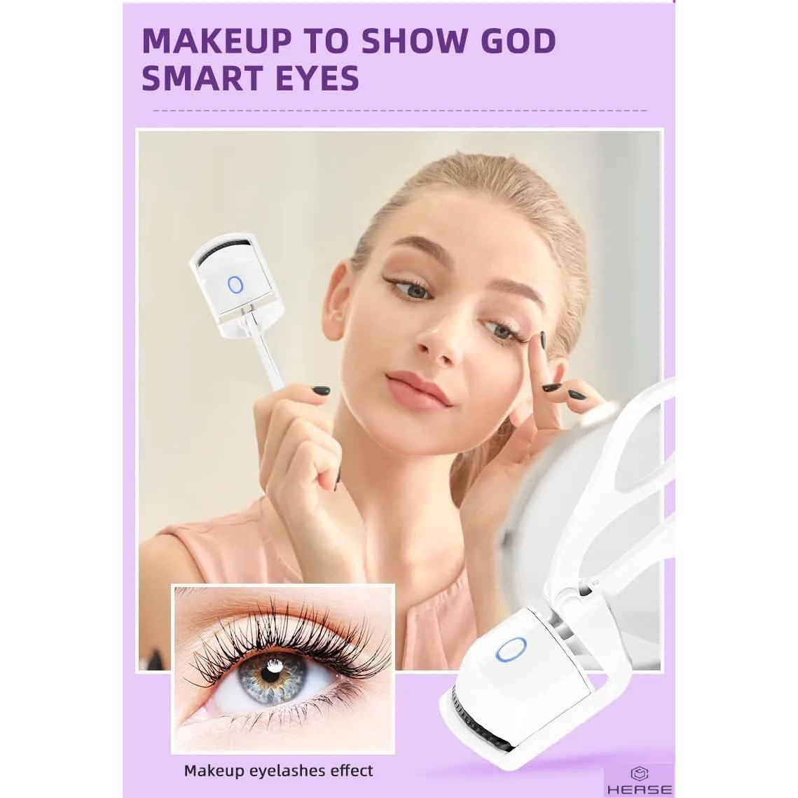 Rizador de Pestañas Calentado HEASE WD-888 Recargable USB