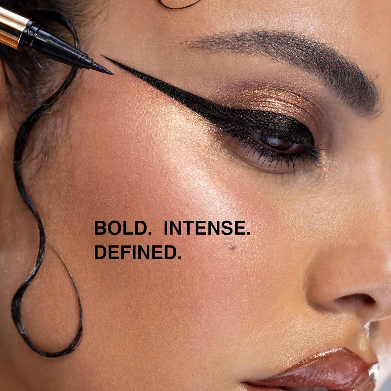 Delineador Líquido Negro Reina Cobra - Resistente al Agua 9g