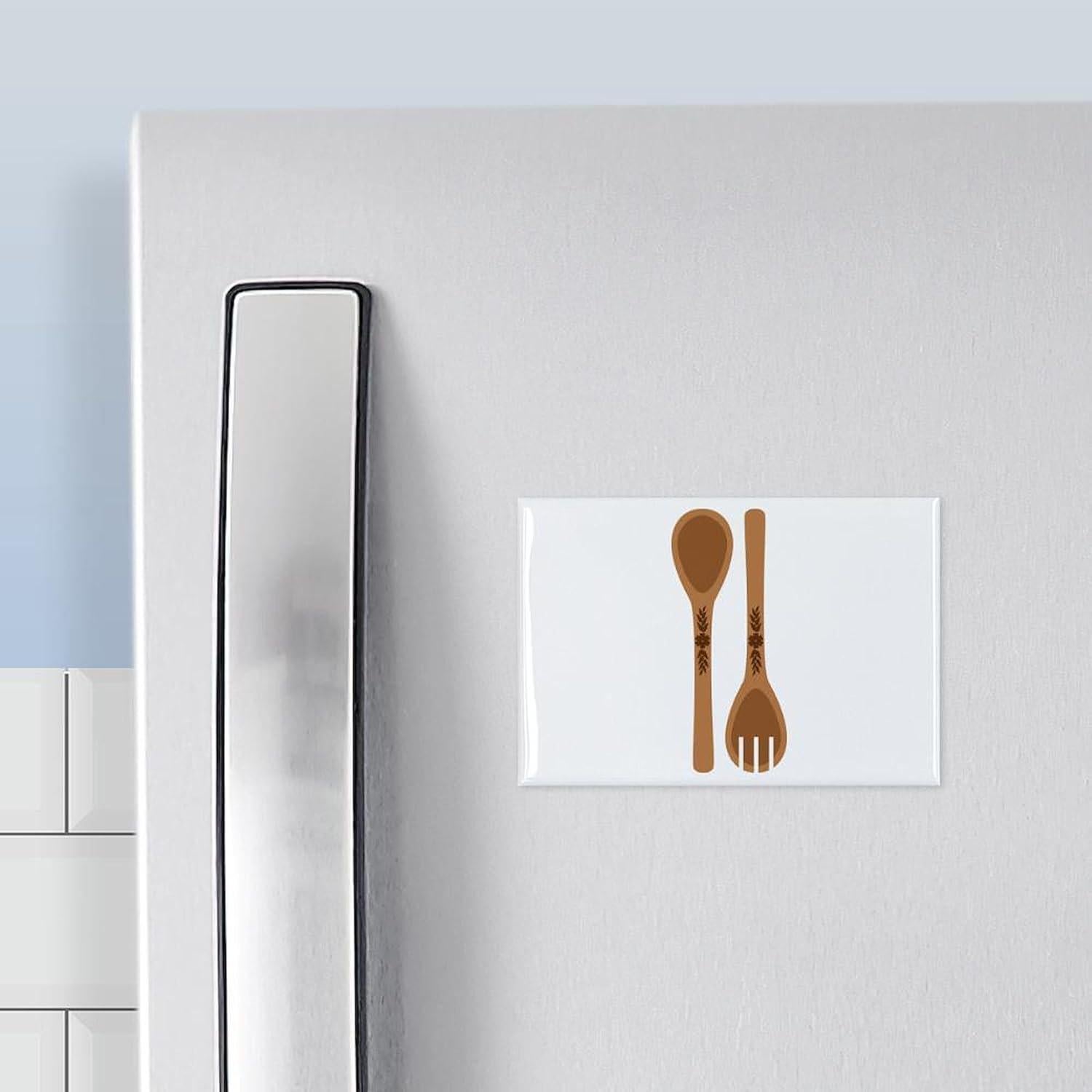 Imán Rectangular de Refrigerador CafePress 5x8 cm Multicolor