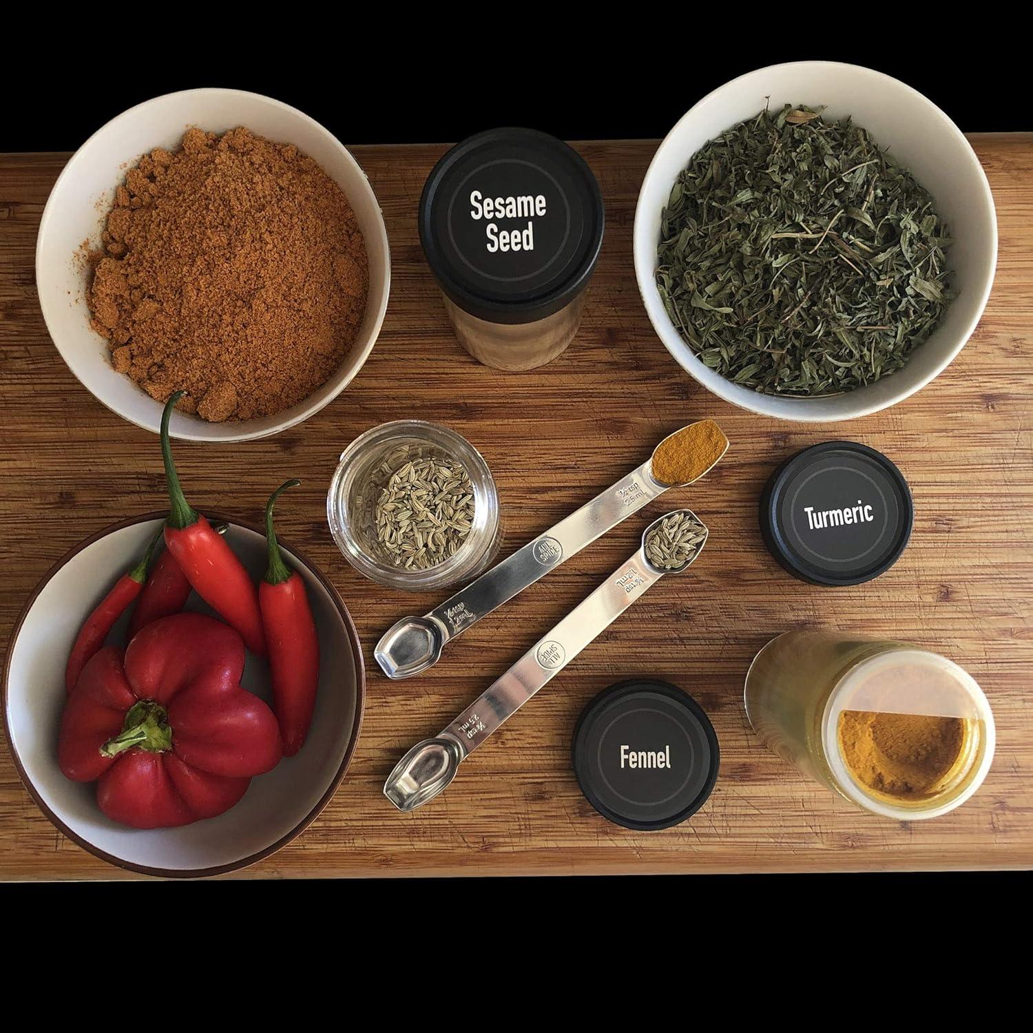 Cuchara Medidora Doble Cara AllSpice Acero Inoxidable 15 cm