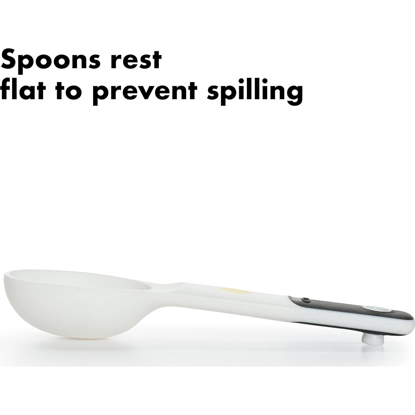 Juego de Cucharas Medidoras OXO Good Grips 6 Piezas Blanco