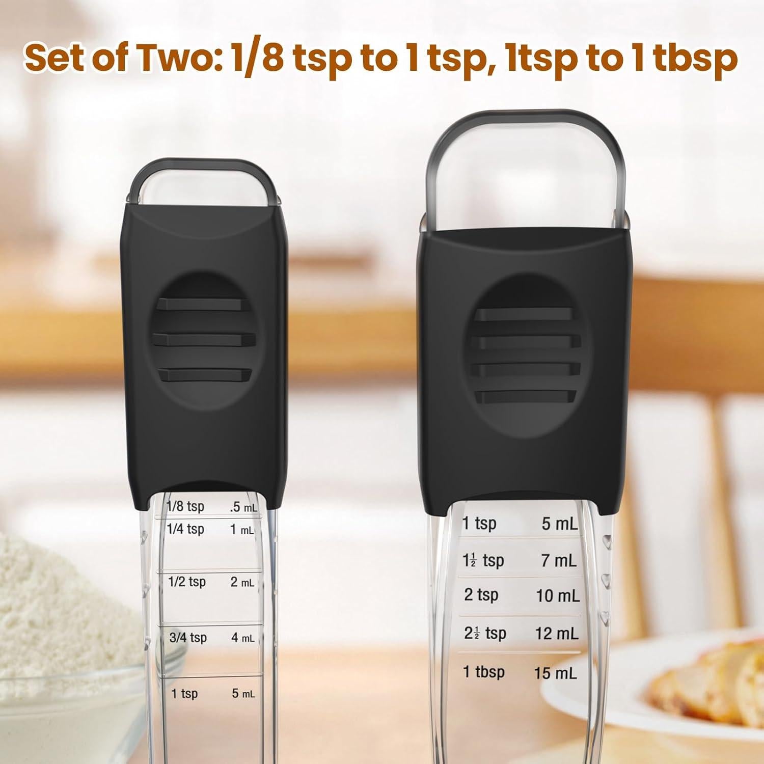 Juego de Cucharas Medidoras Ajustables ReneeChef 9 en 1